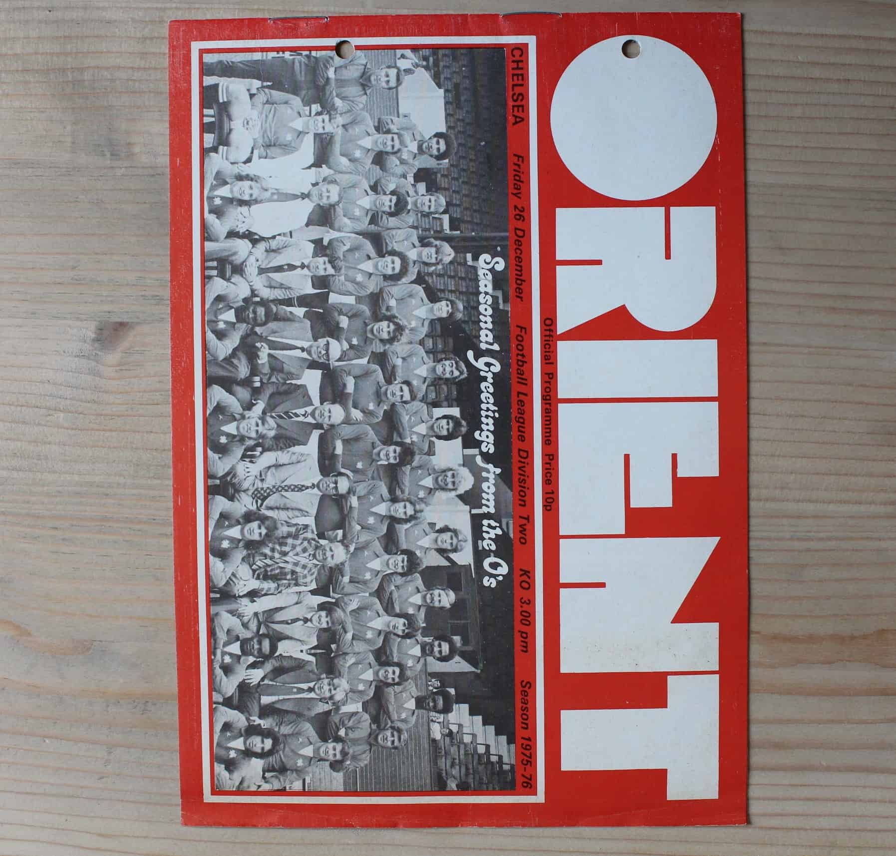 Orient v Chelsea FC